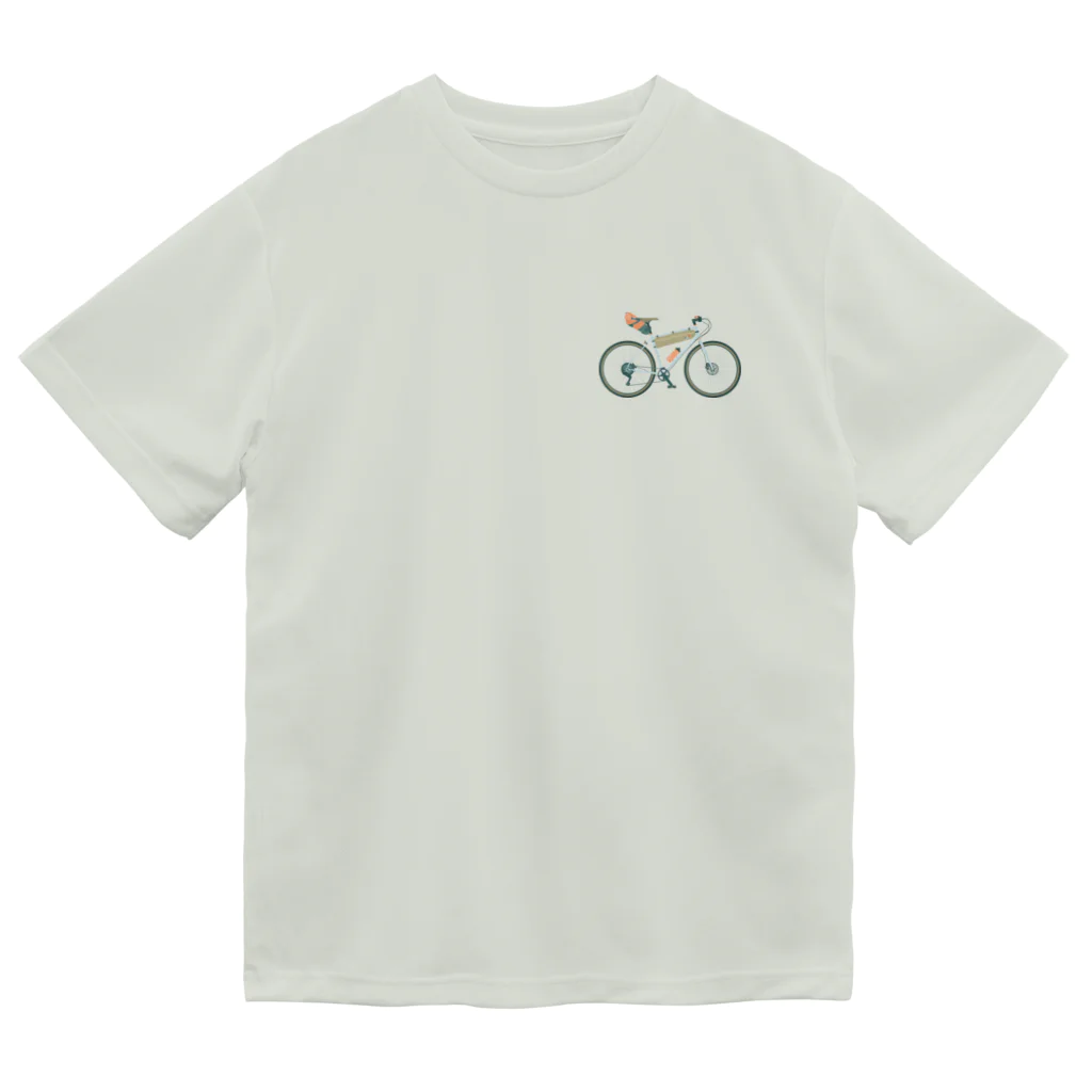 matsuda natsuruのbicycle ドライTシャツ