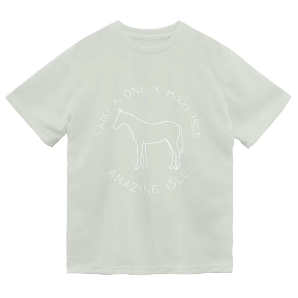 TaikiRacingClubShopのmarulogo【AMZ】siro Dry T-Shirt