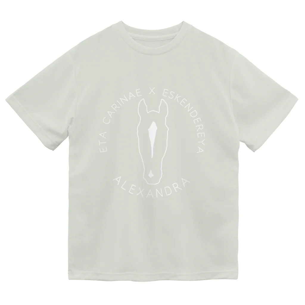 TaikiRacingClubShopのmarulogo【ALX】siro ドライTシャツ