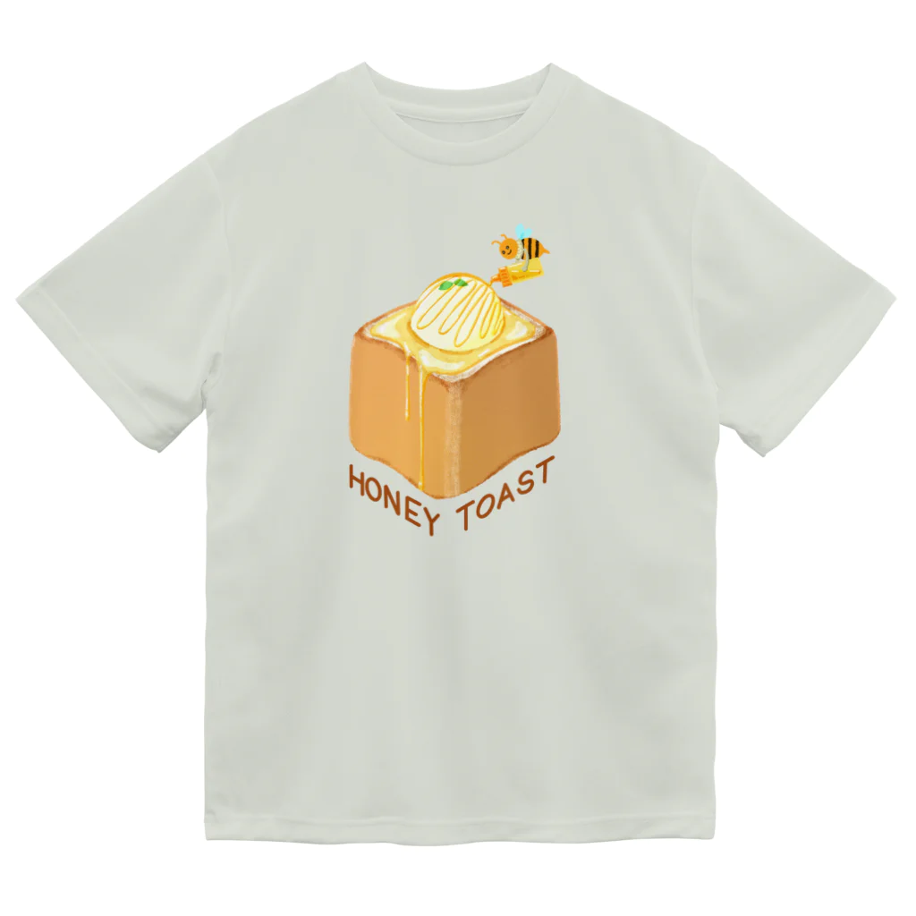 スロータイプ書店 Slowtype BooksのHONEY TOAST ハニートースト 247 ドライTシャツ