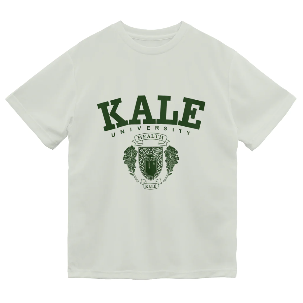 コノデザインのKALE University カレッジロゴ  ドライTシャツ