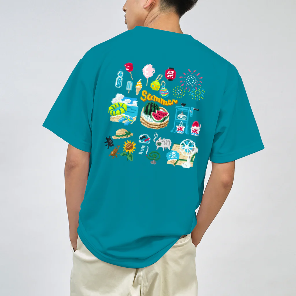 すとろべりーガムFactoryの【バックプリント】 ドットSummer no.2 ドライTシャツ