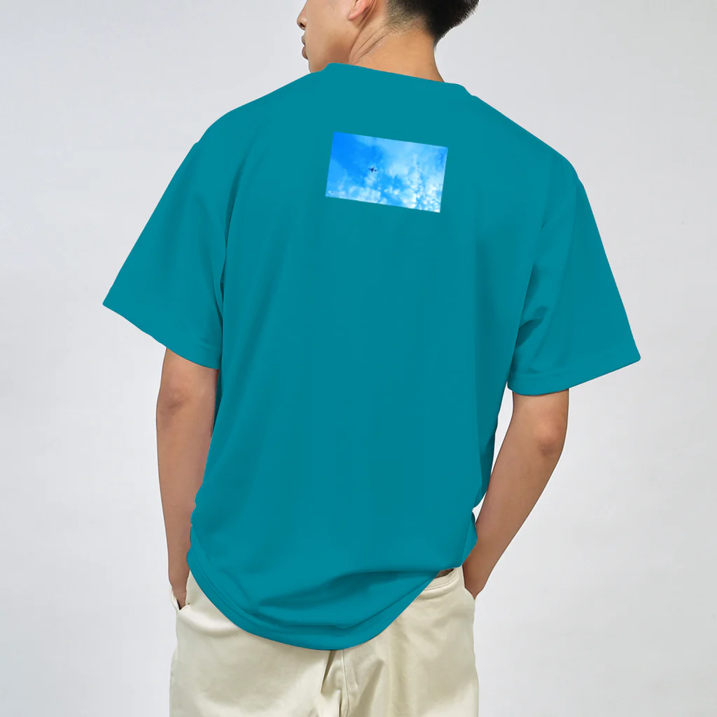 らんすけふぉとのBluesky（航空機） ドライTシャツ