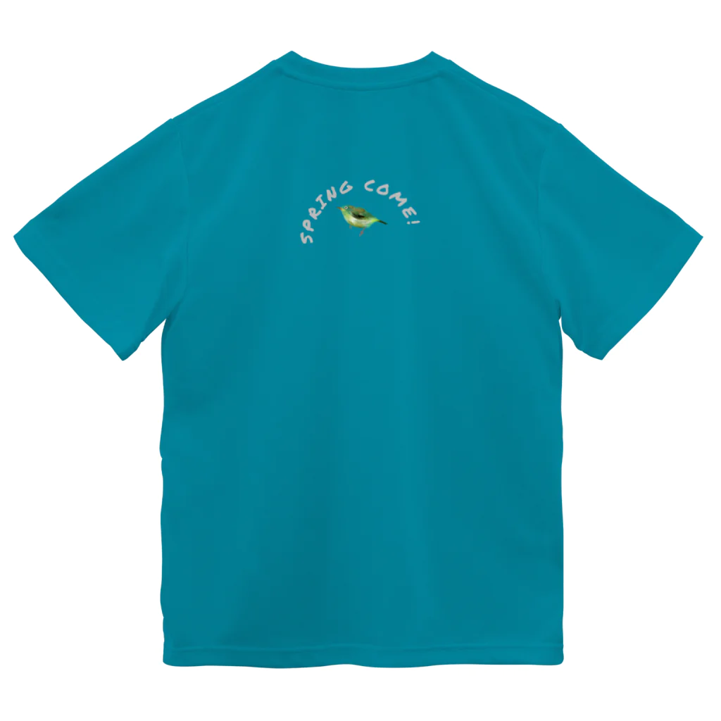 月夜のタツノオトシゴのSpring come! Dry T-Shirt