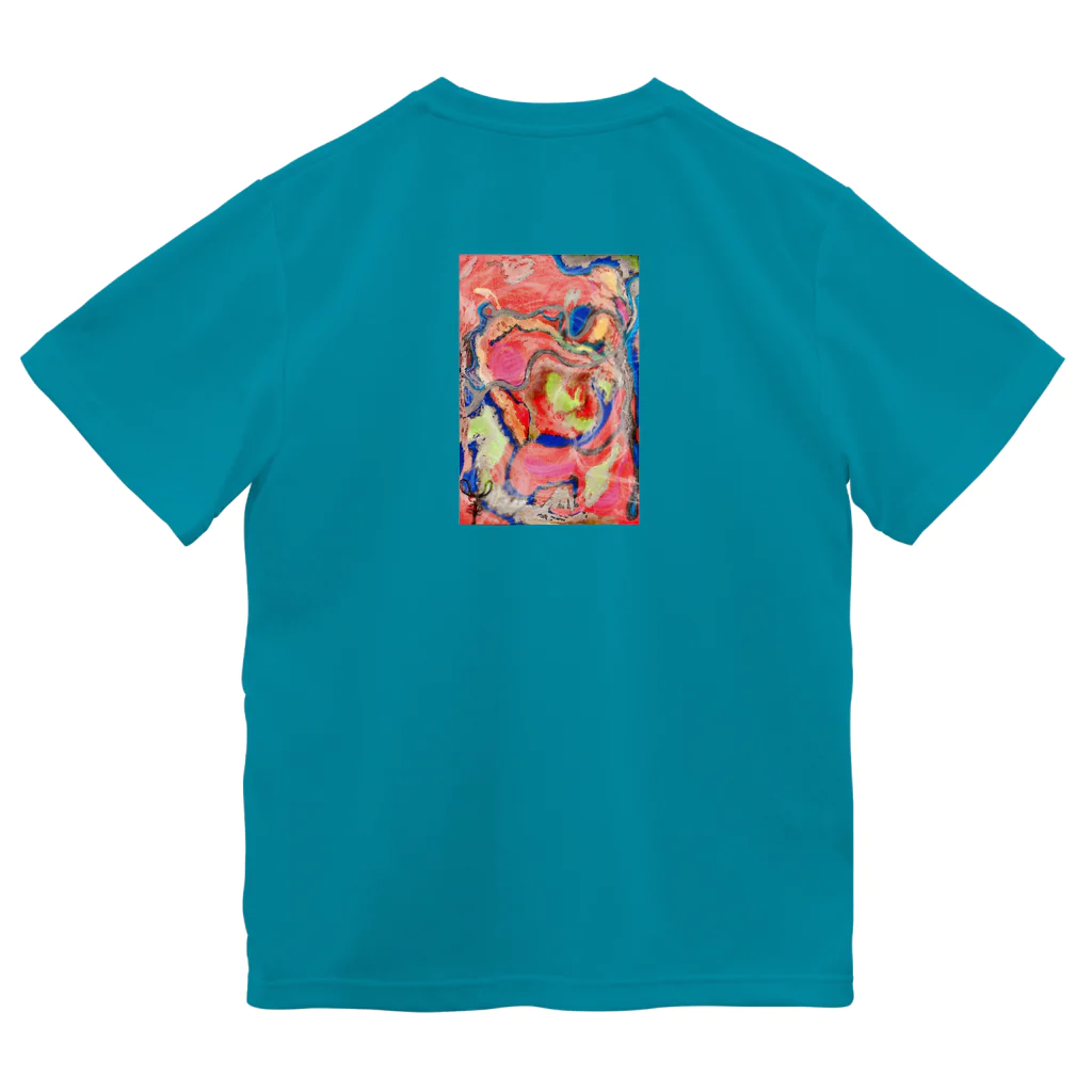 kmmmp 銀河のマリアージュの弥勒❤️LOVE レター護符👺烏天狗　 Dry T-Shirt