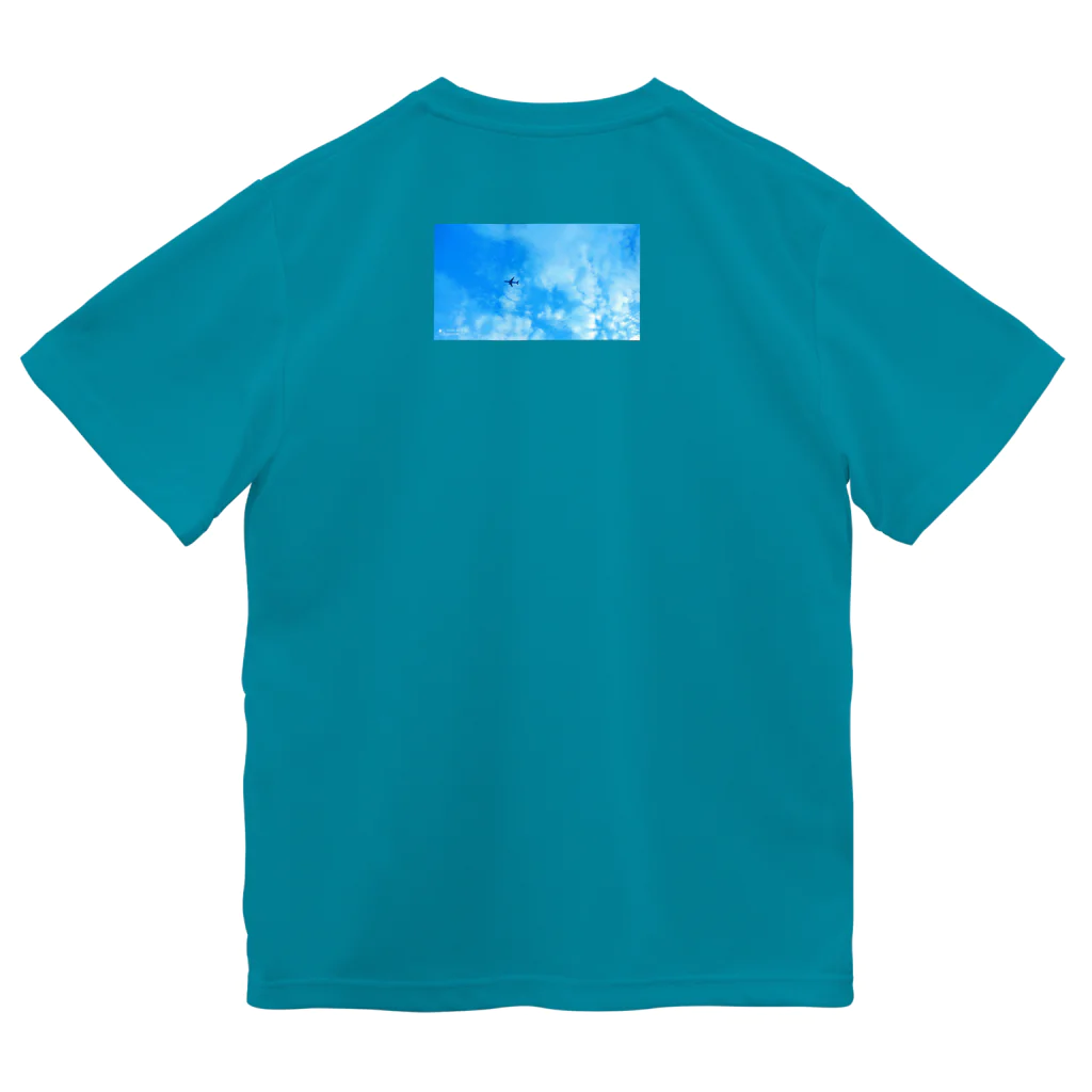 らんすけふぉとのBluesky（航空機） Dry T-Shirt