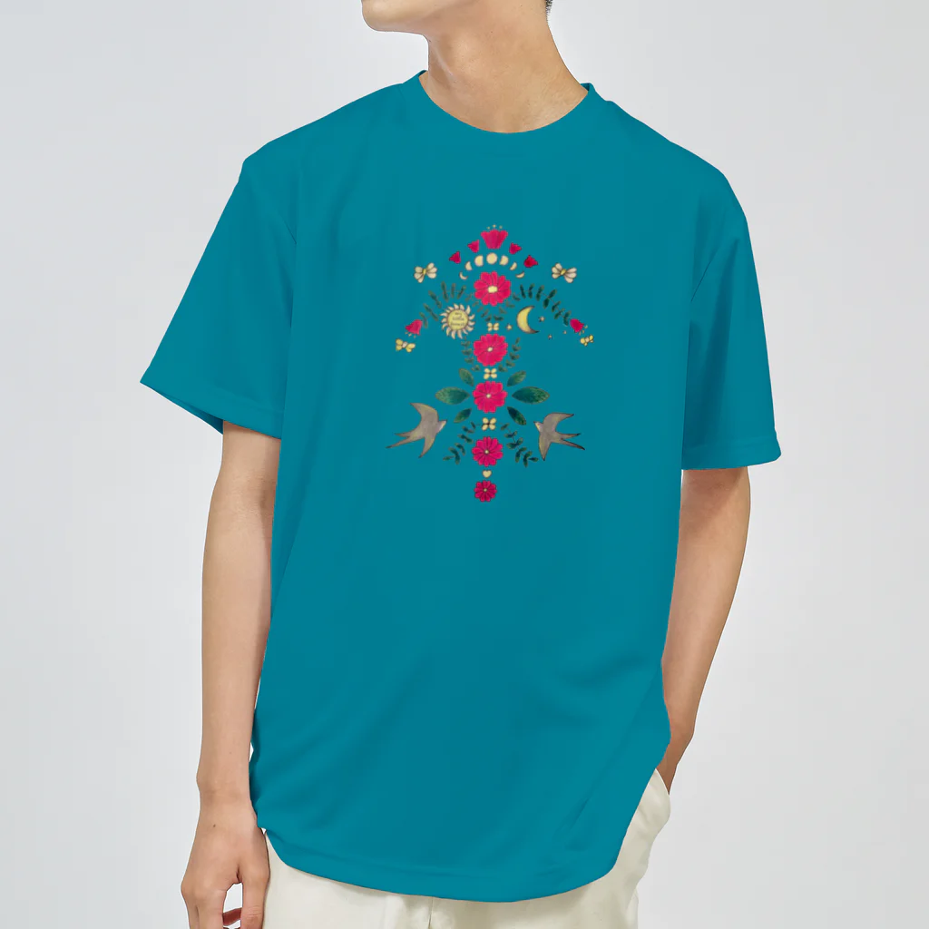 my little forestの7 Mexican red flower Dry T-Shirt