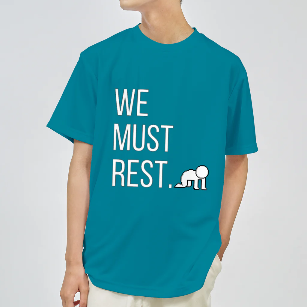 tired.の【オータム】"We must rest." by tired. ドライTシャツ