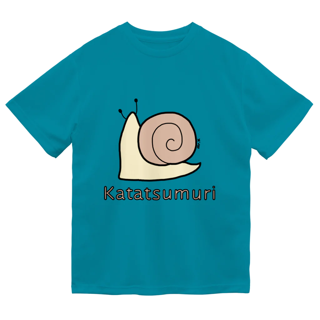 MrKShirtsのKatatsumuri (カタツムリ) 色デザイン Dry T-Shirt