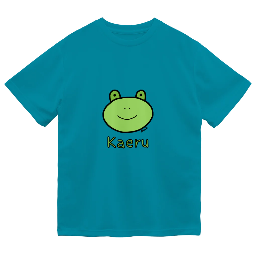 MrKShirtsのKaeru (カエル) 色デザイン ドライTシャツ