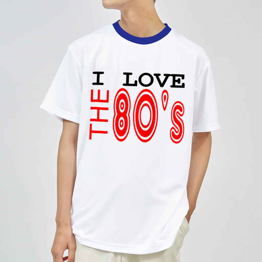 Pat's WorksのI LOVE THE 80's ドライTシャツ