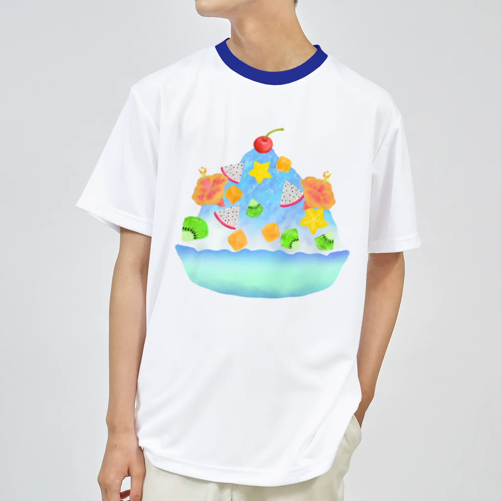 Lily bird（リリーバード）のトロピカル・ブルーハワイかき氷 ドライTシャツ