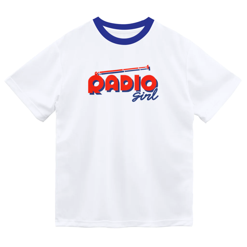 ねこぜもんのRADIO girl Dry T-Shirt