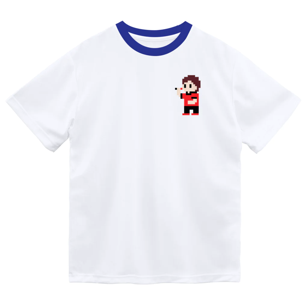 SWEET＆SPICY 【 すいすぱ 】ダーツのダーツまろさん（ドット） ドライTシャツ