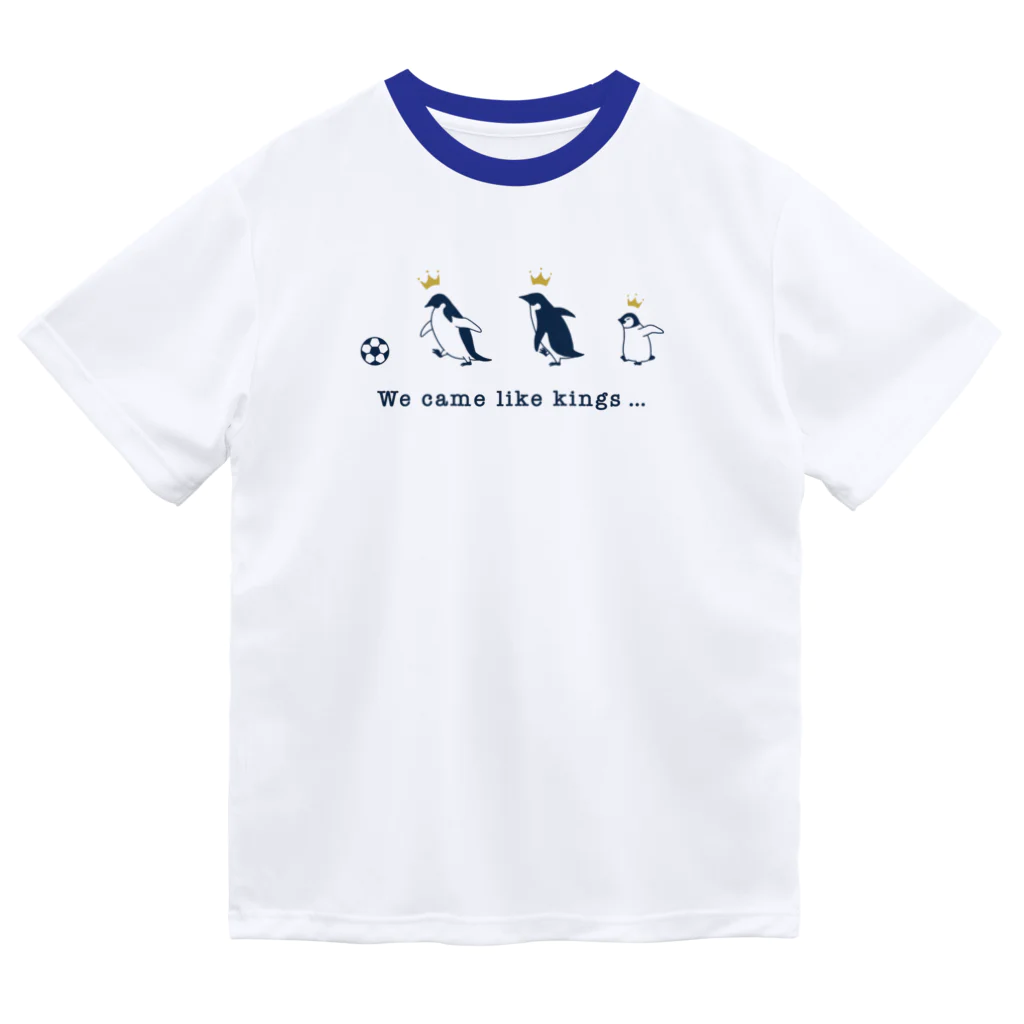 toriのおみせのPenguins (ネイビー) Dry T-Shirt