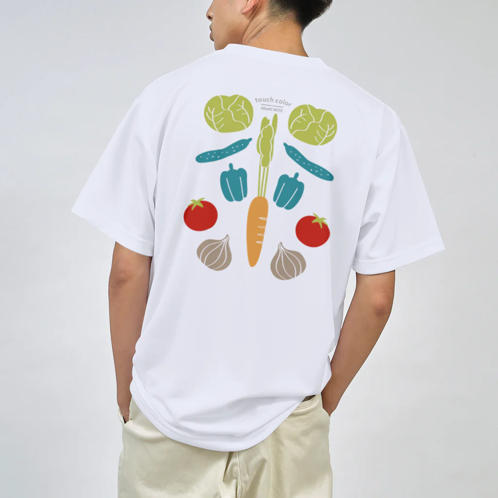 たっちからぁショップのなでなで野菜ビビット Dry T-Shirt