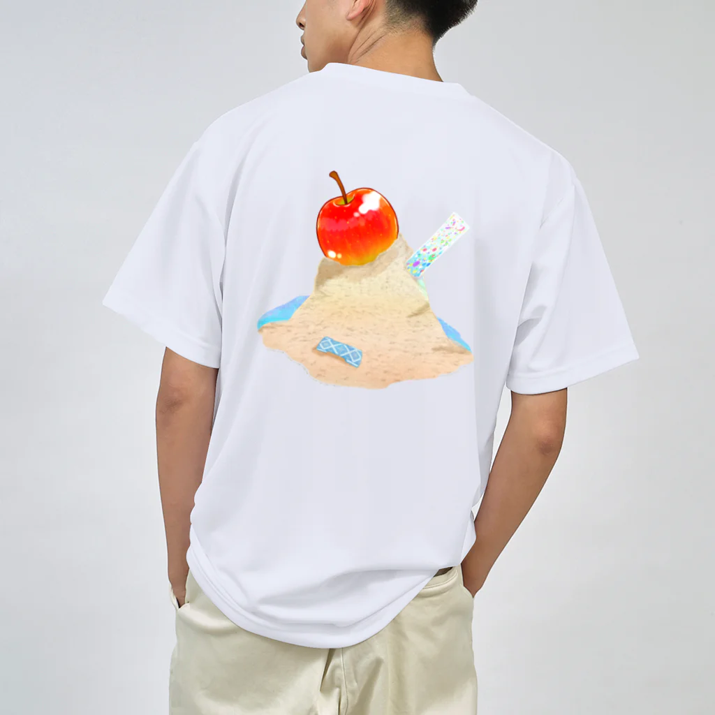 綾錦工房 りこりすの砂山のりんご Dry T-Shirt