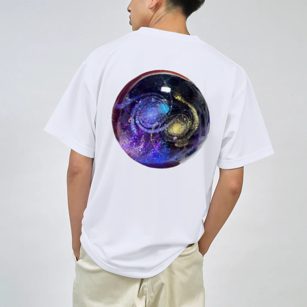 Ripples沖縄レジンアートの宇宙玉レジン ドライTシャツ