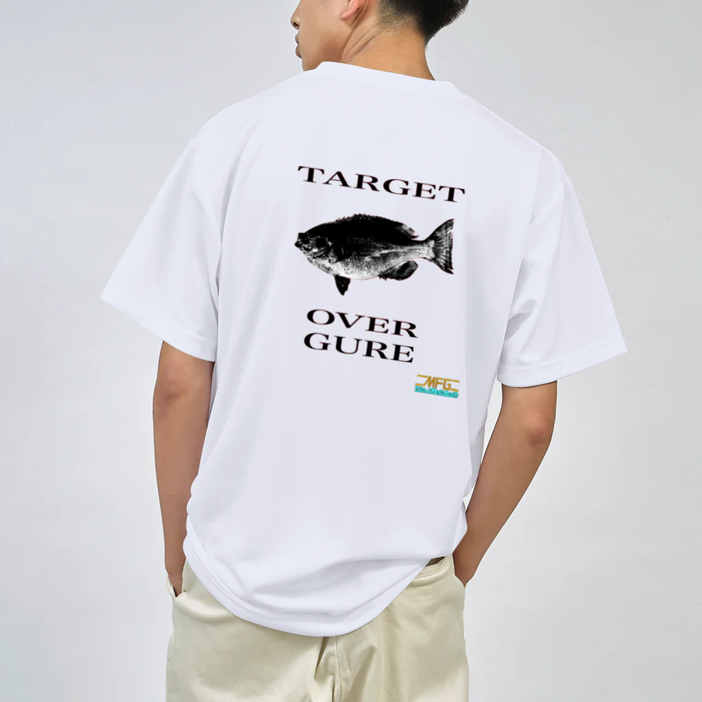 【F.family】MFGのMFG(グレ魚拓)TARGET OVER GURE ドライTシャツ