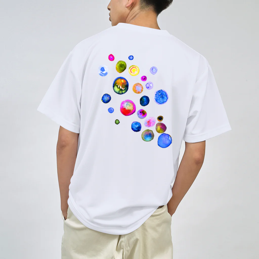 WAMI ARTの異次元ビー玉 ドライTシャツ