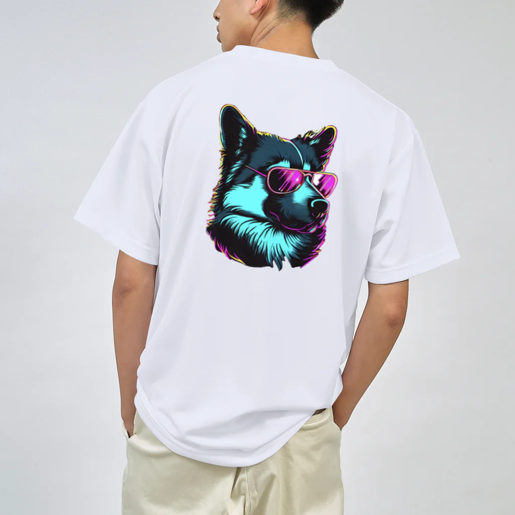 kanasuke5290のネオンドッグ Dry T-Shirt