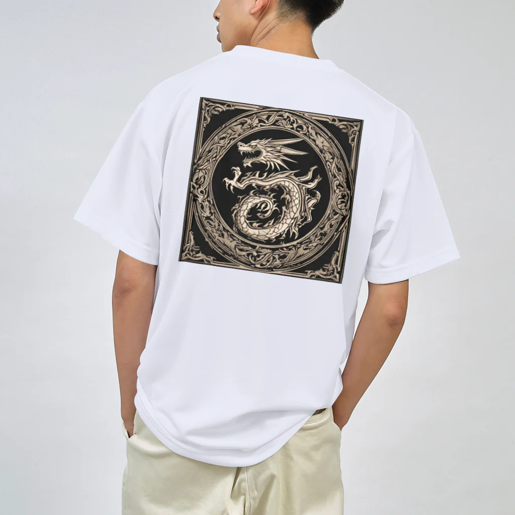 Ritz88の龍の紋章 ドライTシャツ