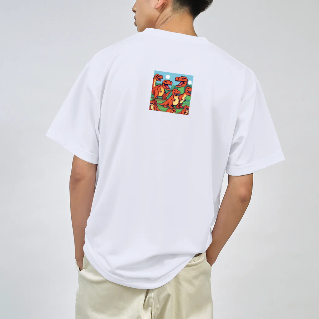 jj2424のティラノサウルス5 Dry T-Shirt