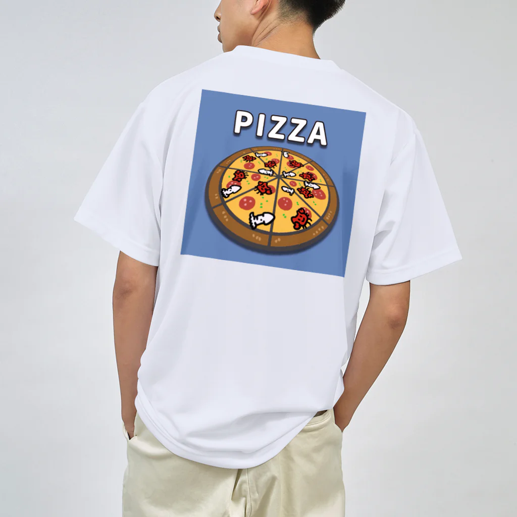 ほらをた娘🦈ྀི🎈のほらをた娘 くぁに＆いくぁ PIZZA ドライTシャツ