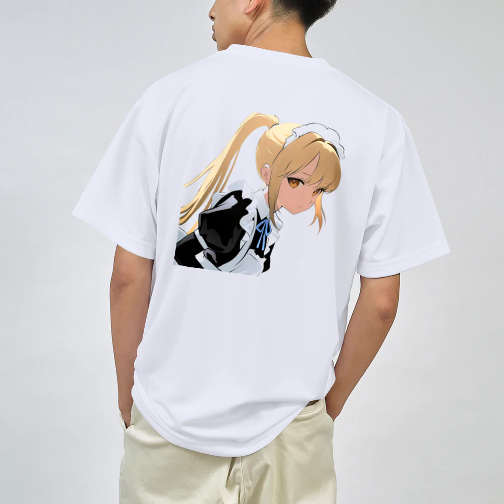 agomamushiの金髪ポニテメイドさん Dry T-Shirt