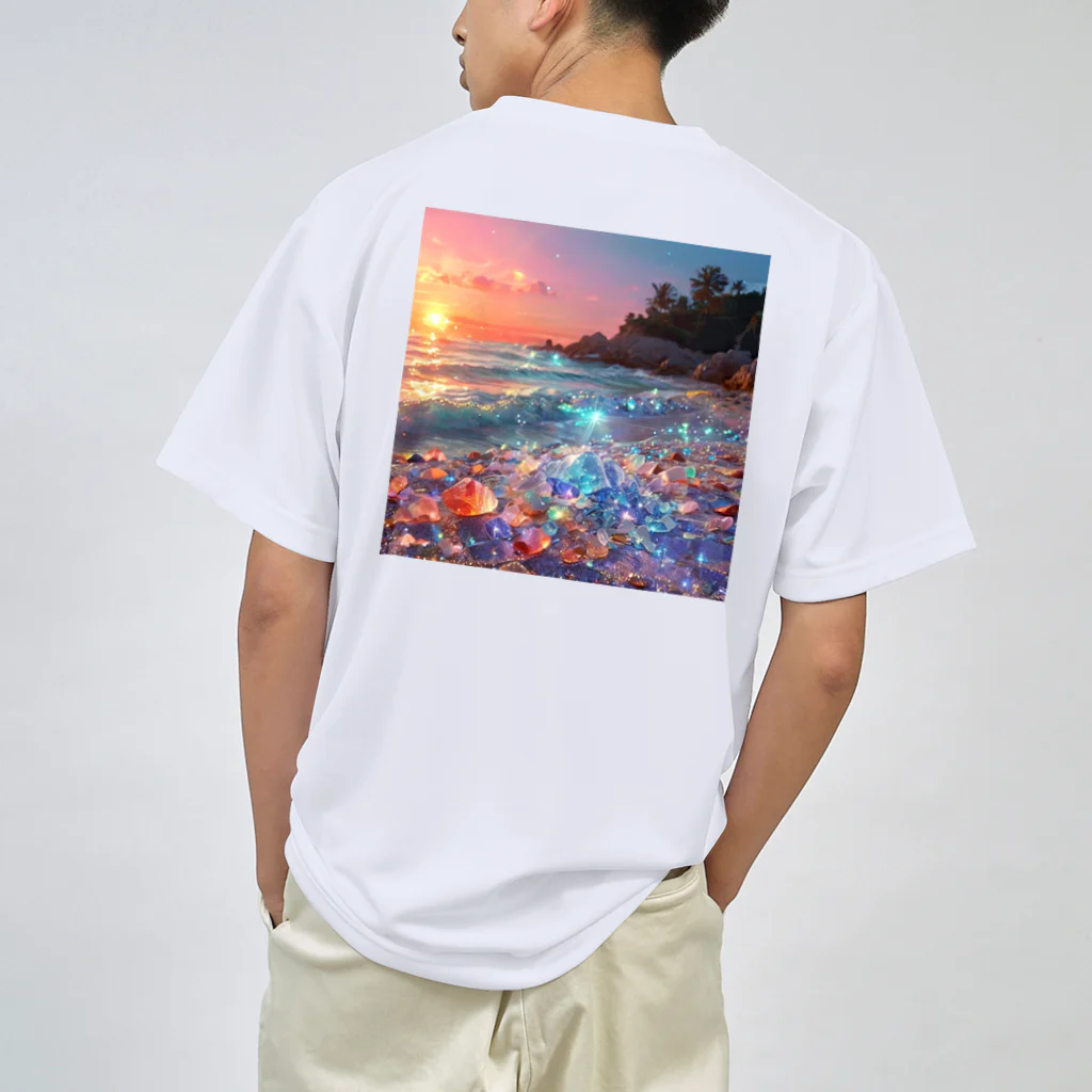 Mellow-Skyの美しすぎるハートシーグラス ドライTシャツ