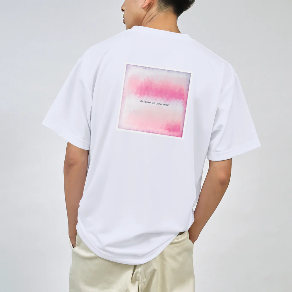 さくら蒸しパンのBelieve in yourself Dry T-Shirt