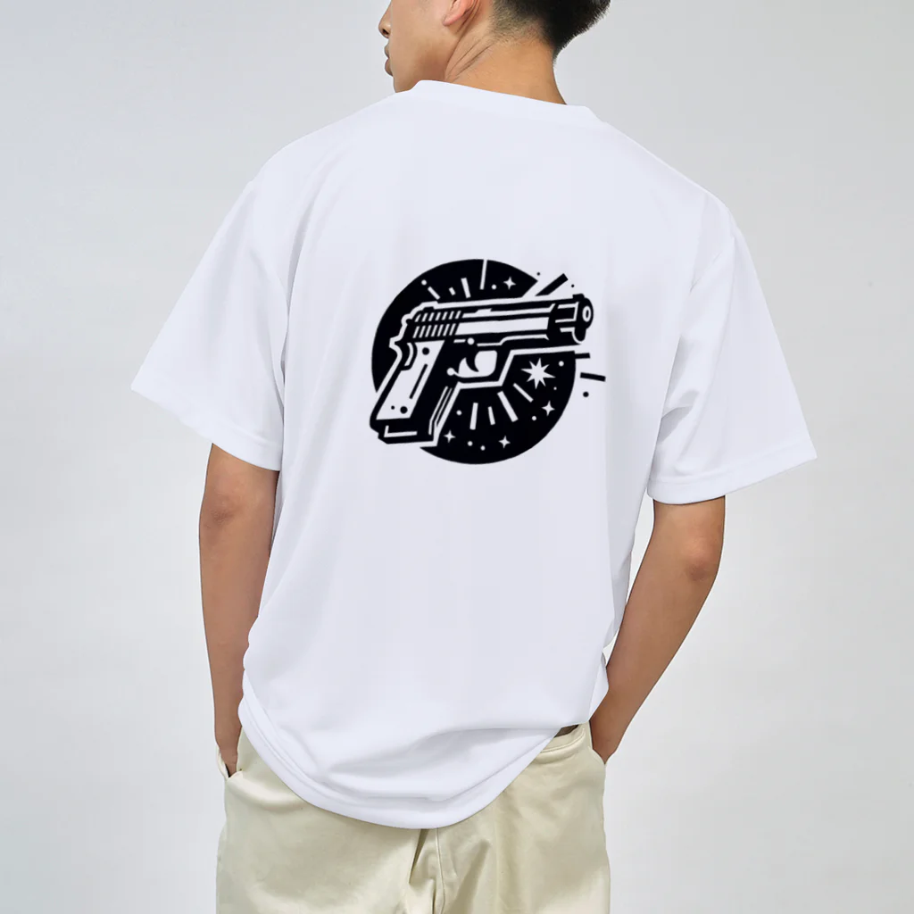 Yutaka_Hの銃ロゴTシャツ Dry T-Shirt