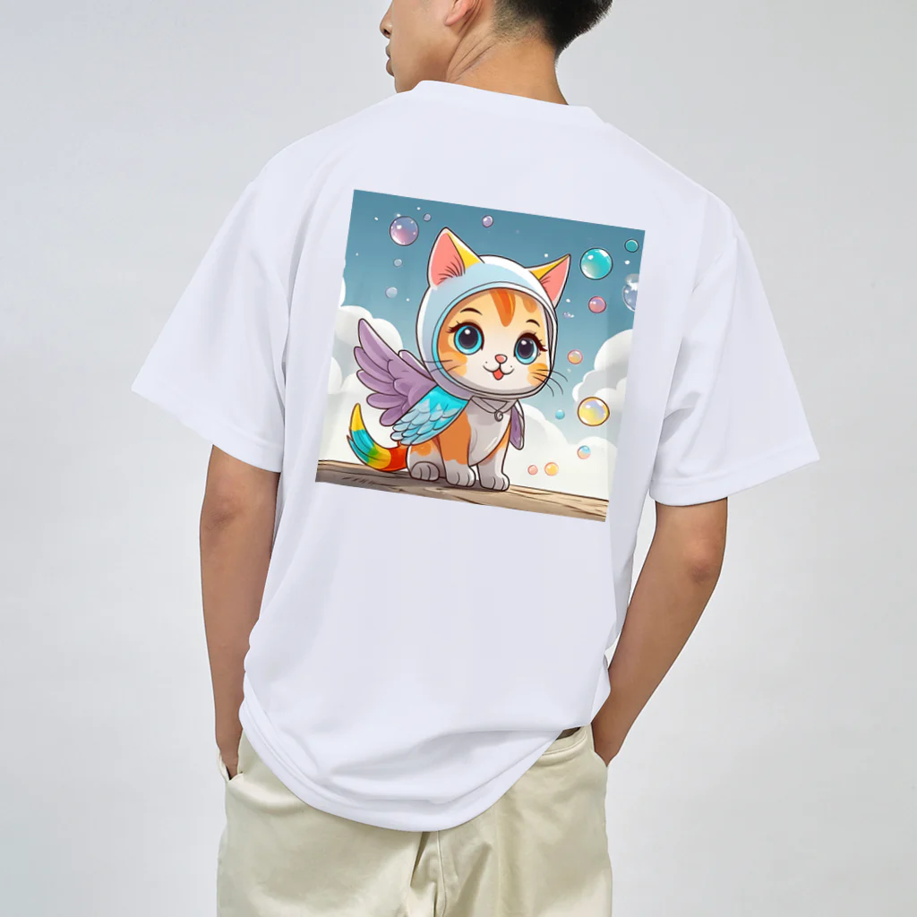 癒しの部屋🐾໒꒱の着ぐるみCat✧˖* ドライTシャツ