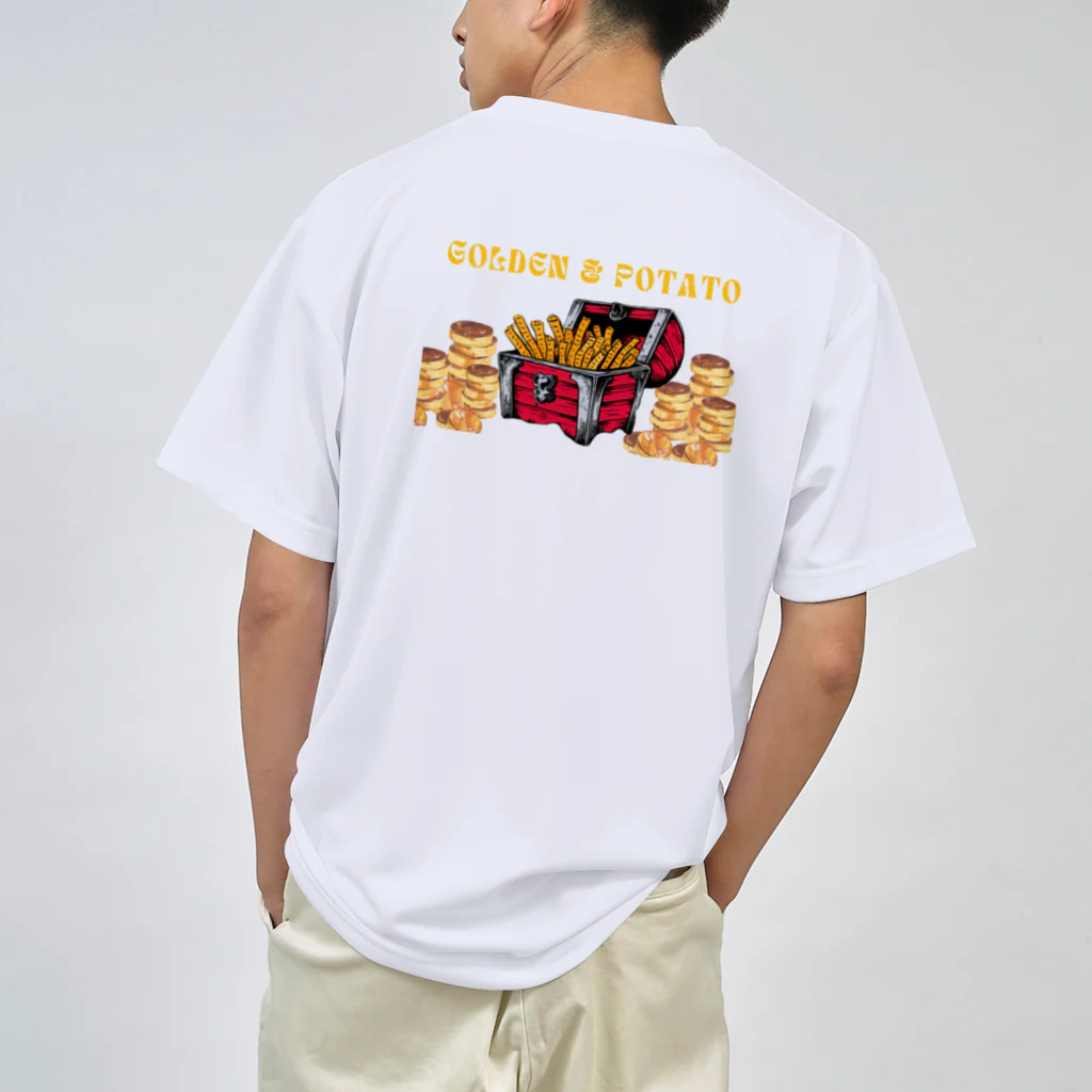 JoyfulMomentsCraftsの黄金とポテト ー Golden and Potato ー Dry T-Shirt