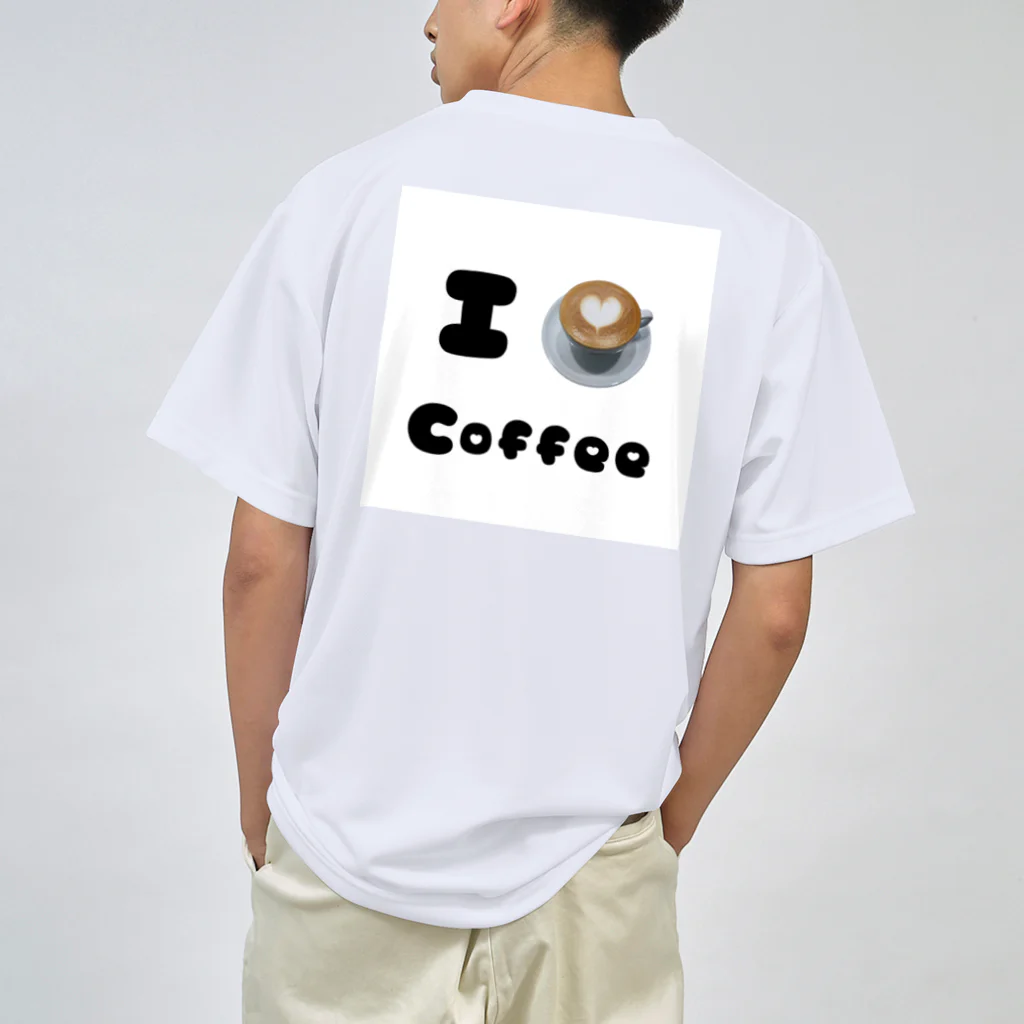 BIMAMECOFFEEのI♡coffee ドライTシャツ