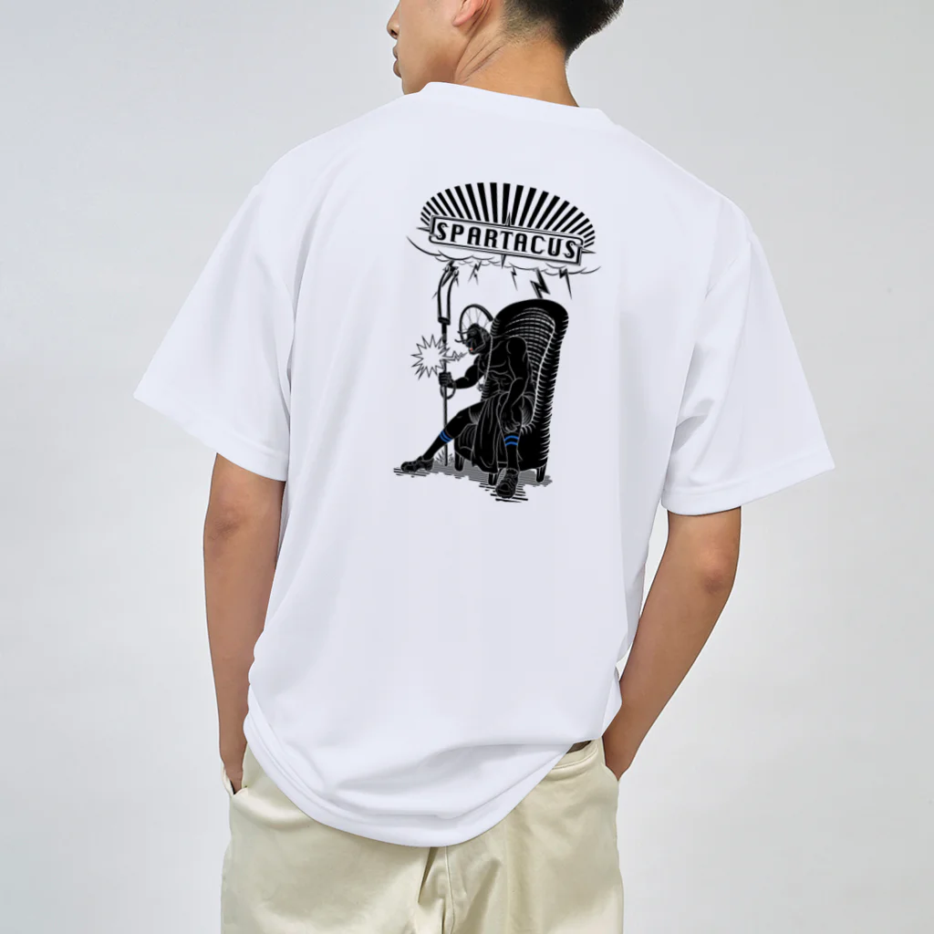 nidan-illustrationのspartacus 1-#2 (black ink) Dry T-Shirt