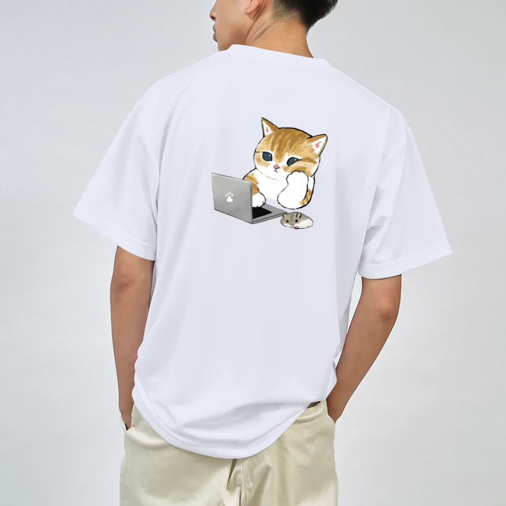 mofusandの在宅勤務のプロ、その名は猫。 Dry T-Shirt