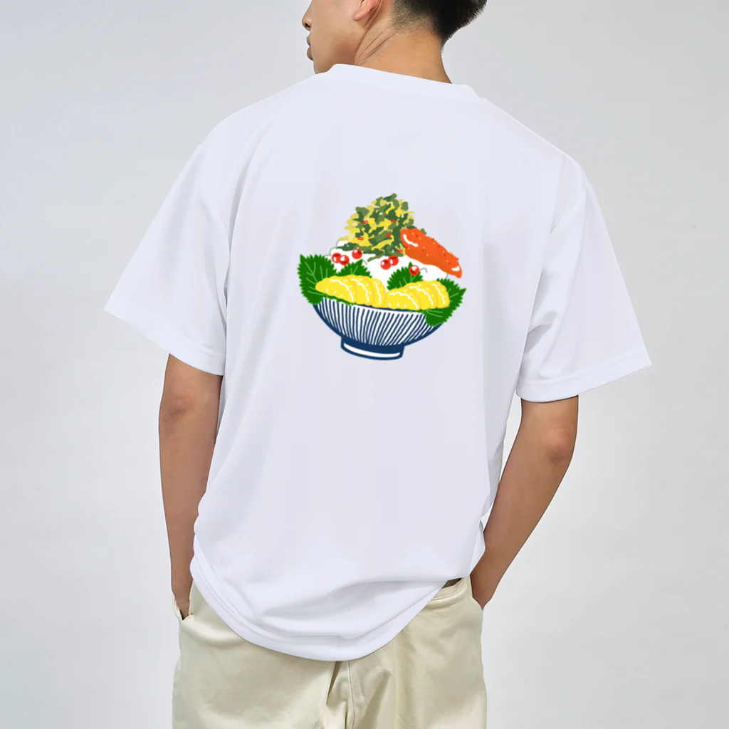 noppoの明太高菜いくら大葉たくあんごはん ドライTシャツ