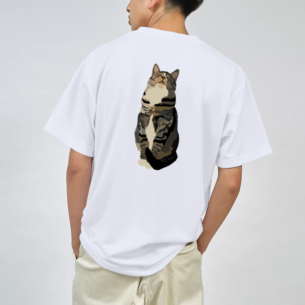 NAGATAIのTabby Cat ドライTシャツ