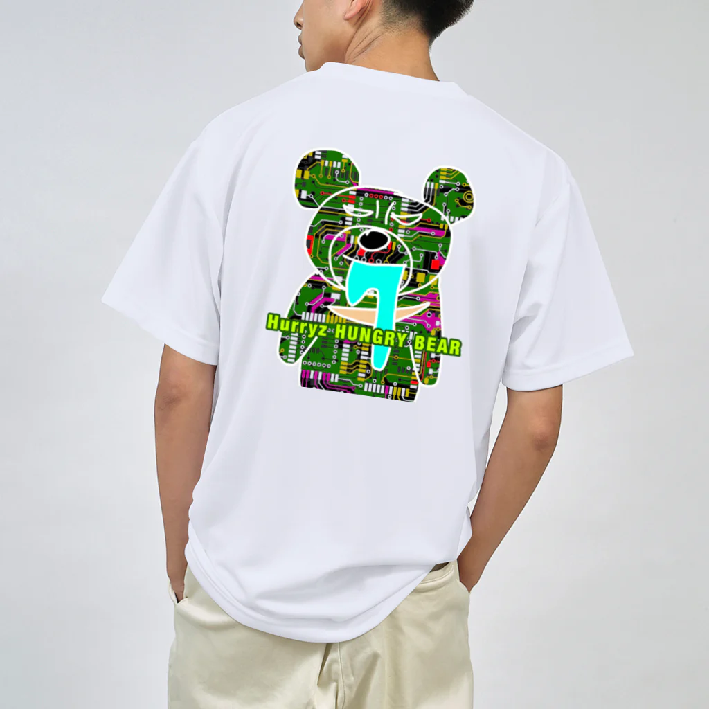 Hurryz HUNGRY BEARのHurryz HUNGRY BEAR 4 Dry T-Shirt