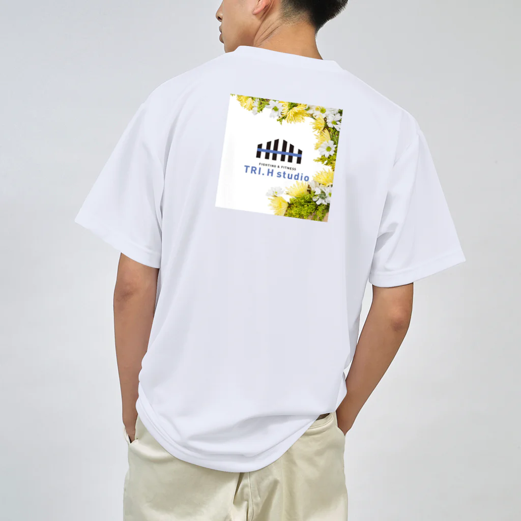 トライエイチスタジオofficialショップの花トラバック ドライTシャツ