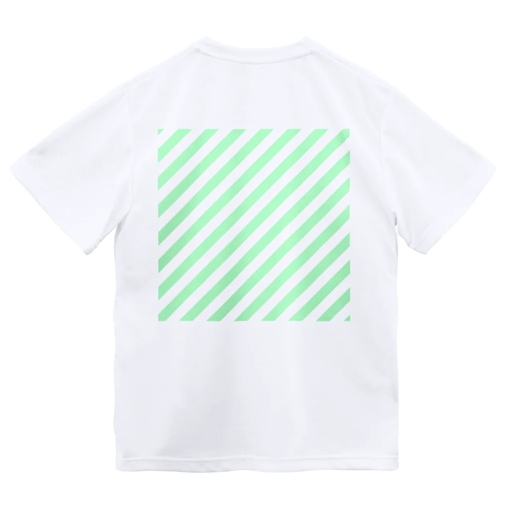 080のみどりストライプ Dry T-Shirt