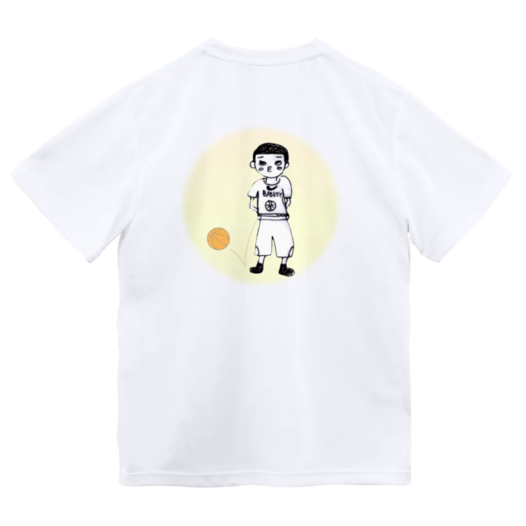 shisyu工房のバスケ少年 ミニバス ドライTシャツ