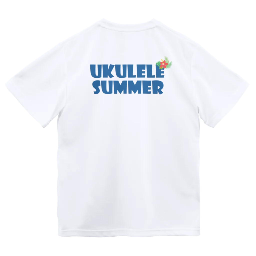 ウクレレPONO　SHOPのUKULELE SUMMER！(ウクサマ！）公式Tシャツ ドライTシャツ