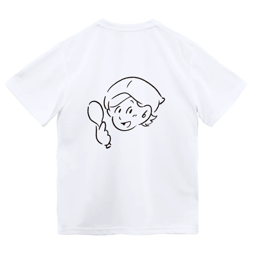 こにーず　きっちんのみんなの給食おばちゃん ドライTシャツ