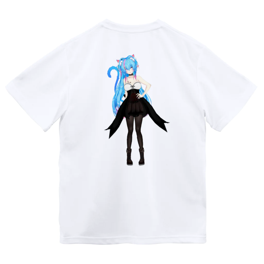 リネイル@Vtuber　の舌だしリネイルTシャツ ドライTシャツ