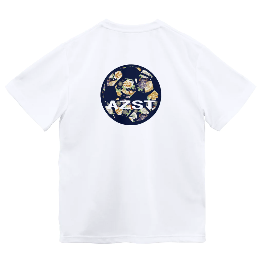 AZST『アゼスト』の和柄　両面プリント　サッカー ドライTシャツ