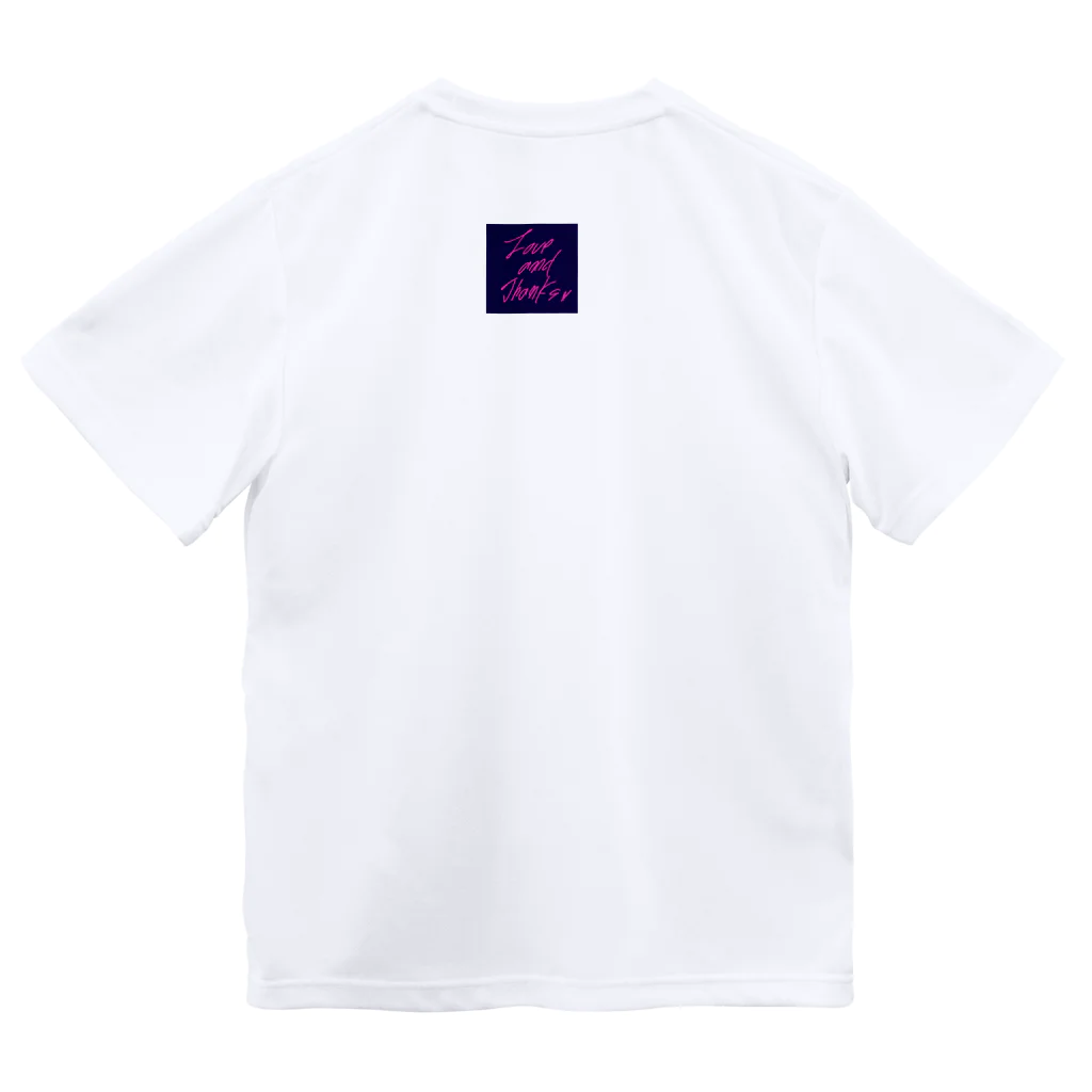 MANAっと一緒のじぶんの機嫌はじぶんでね　navy Dry T-Shirt