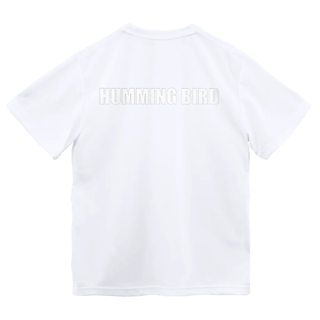 Papeのハミングバードユニフォーム　白字 Dry T-Shirt