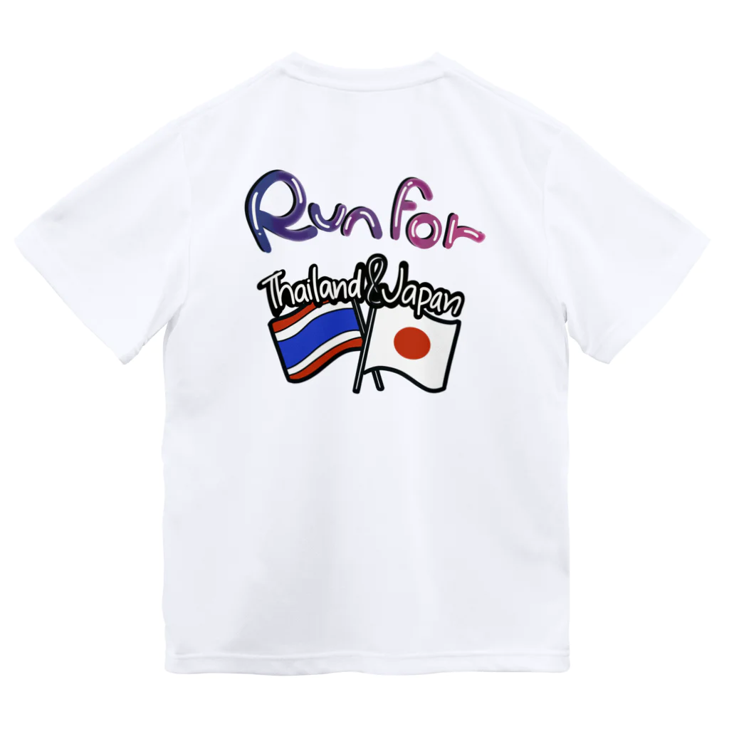 ThaiGoods by マムアンのRun For Thailand & Japan ドライTシャツ